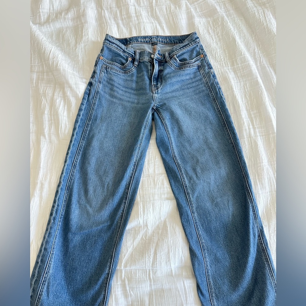 American Eagle Stretch High-Waisted Stovepipe Jean